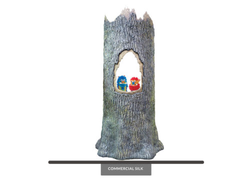 Fake Tree Stump Faux Tree Stump Stool Commercial Silk   1203 1 1 500x375 