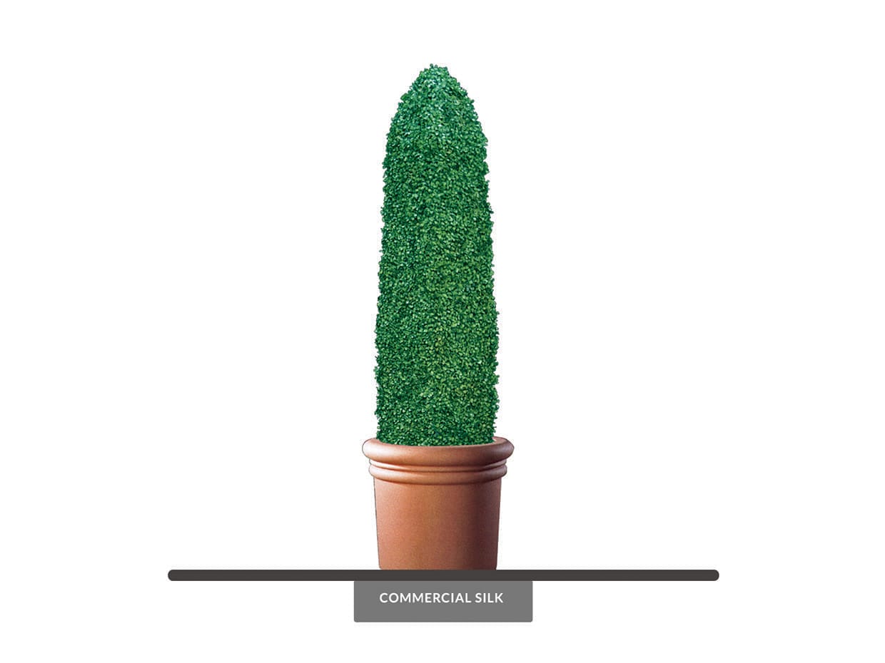 Topiary Obelisk | Artificial Boxwood Topiary Tree | Commercial Silk