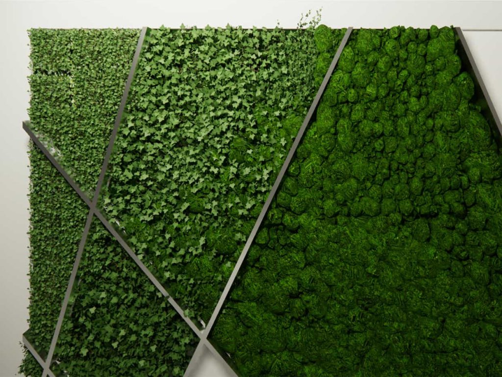 Garden Wall Grid | Fake Foliage | Biophilic Spaces | Commercial Silk