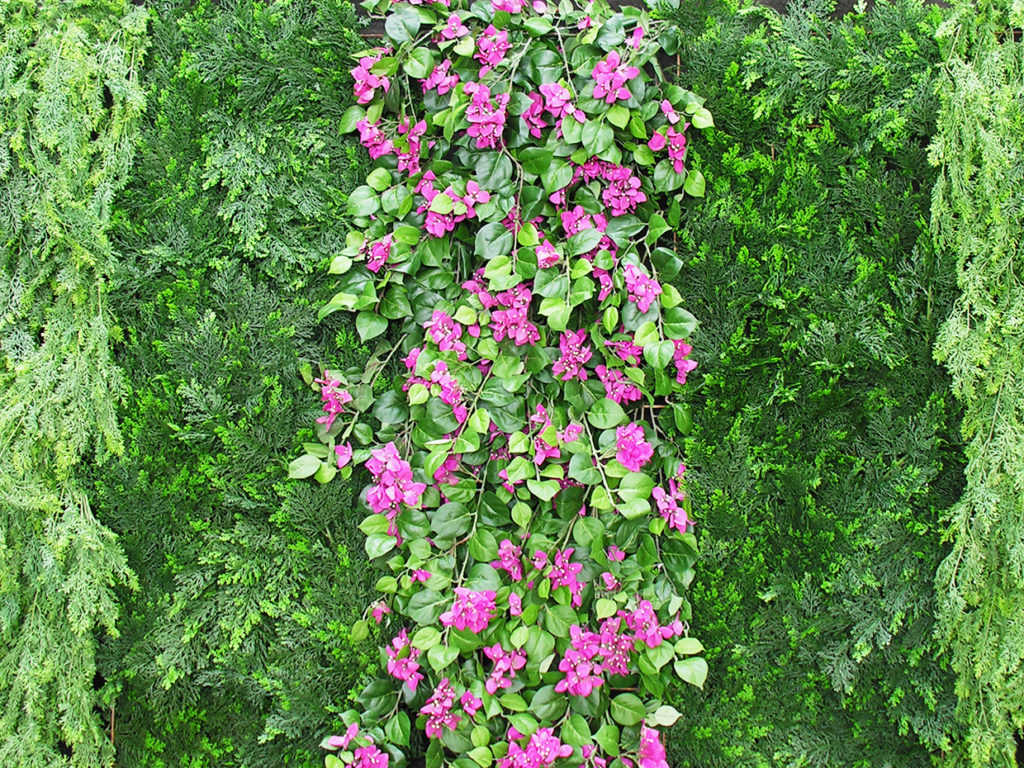 Artificial Plant Wall - Faux Greenery Wall | Commercial Silk